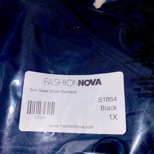 Fashion nova one piece swimsuit